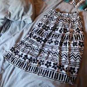 Vintage midi skirt